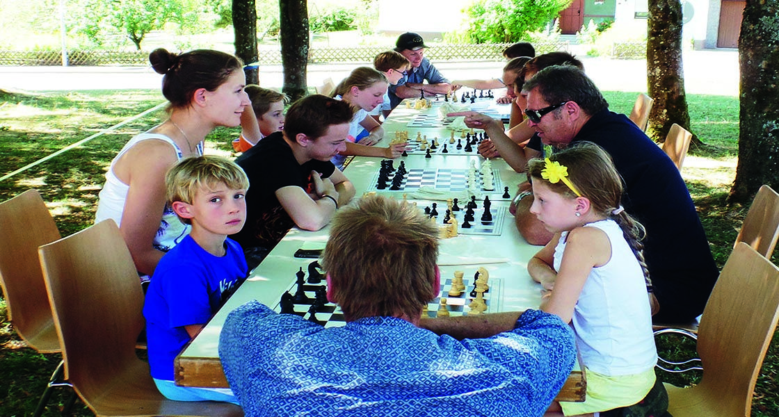 Schachspielen beim TSV Alfdorf